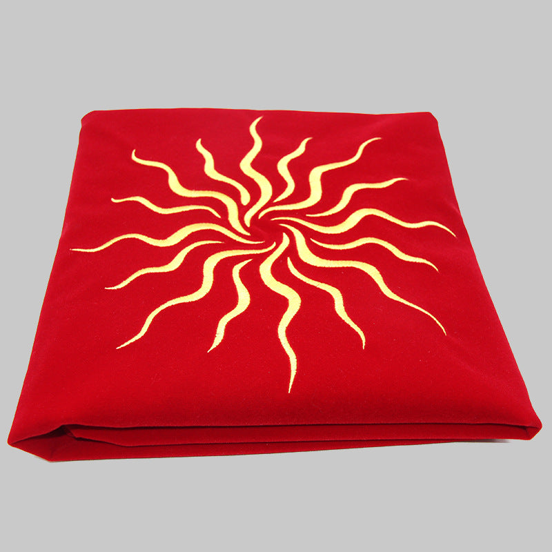 Tarot Tablecloth, Pentacle Tarot Cloth, Tarot Accessories