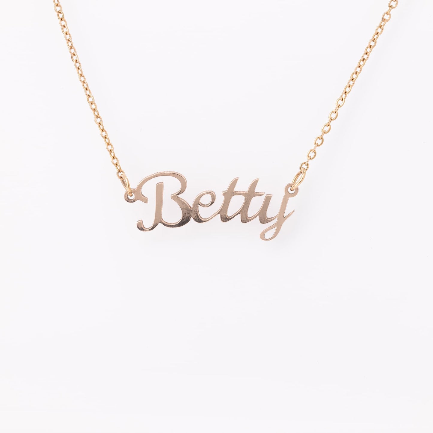 Cookie Font Name Necklace - Perfect Gift for Mom, Personalized Gift for Any Occasion, Ecofriendly